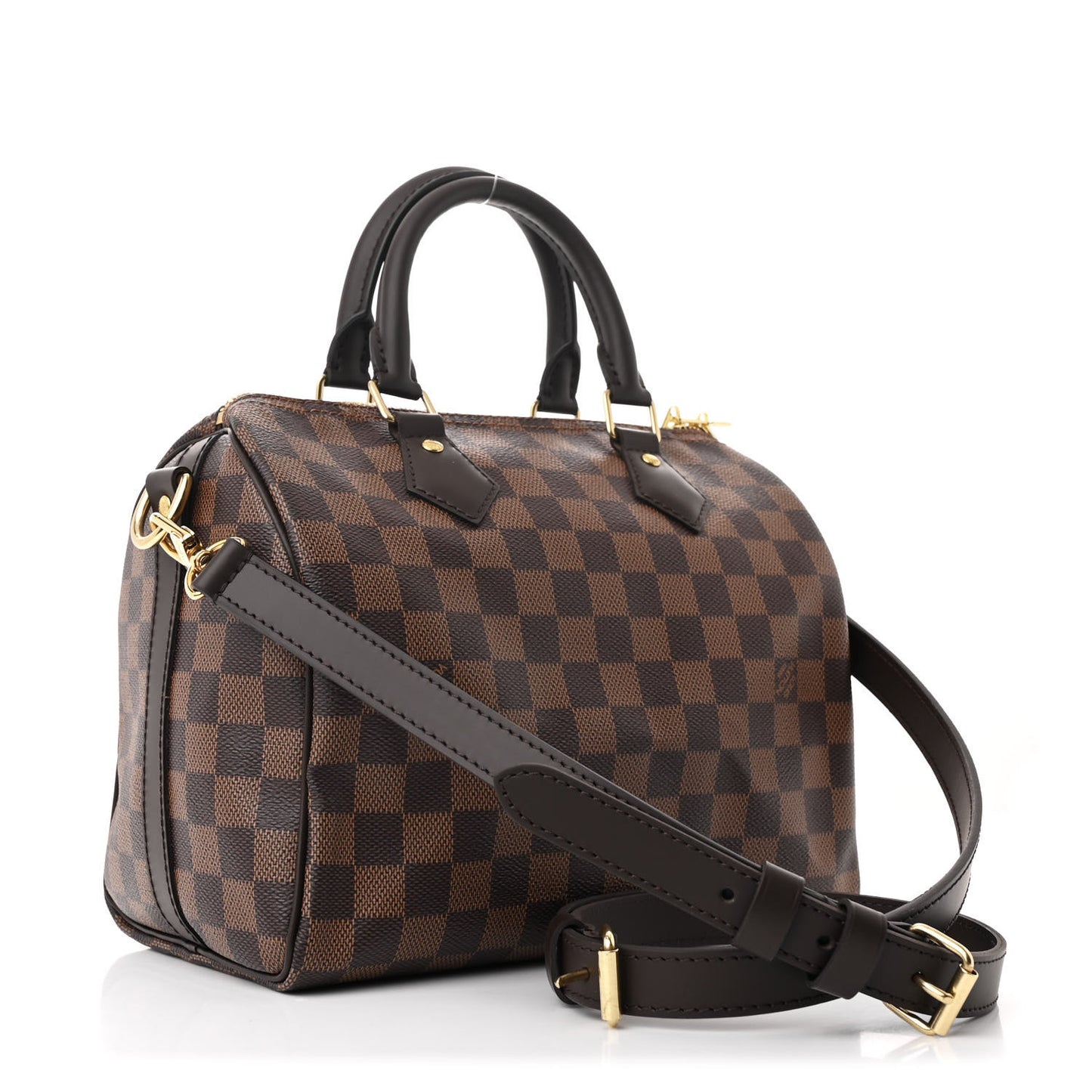 Damier Ebene Speedy Bandouliere 25