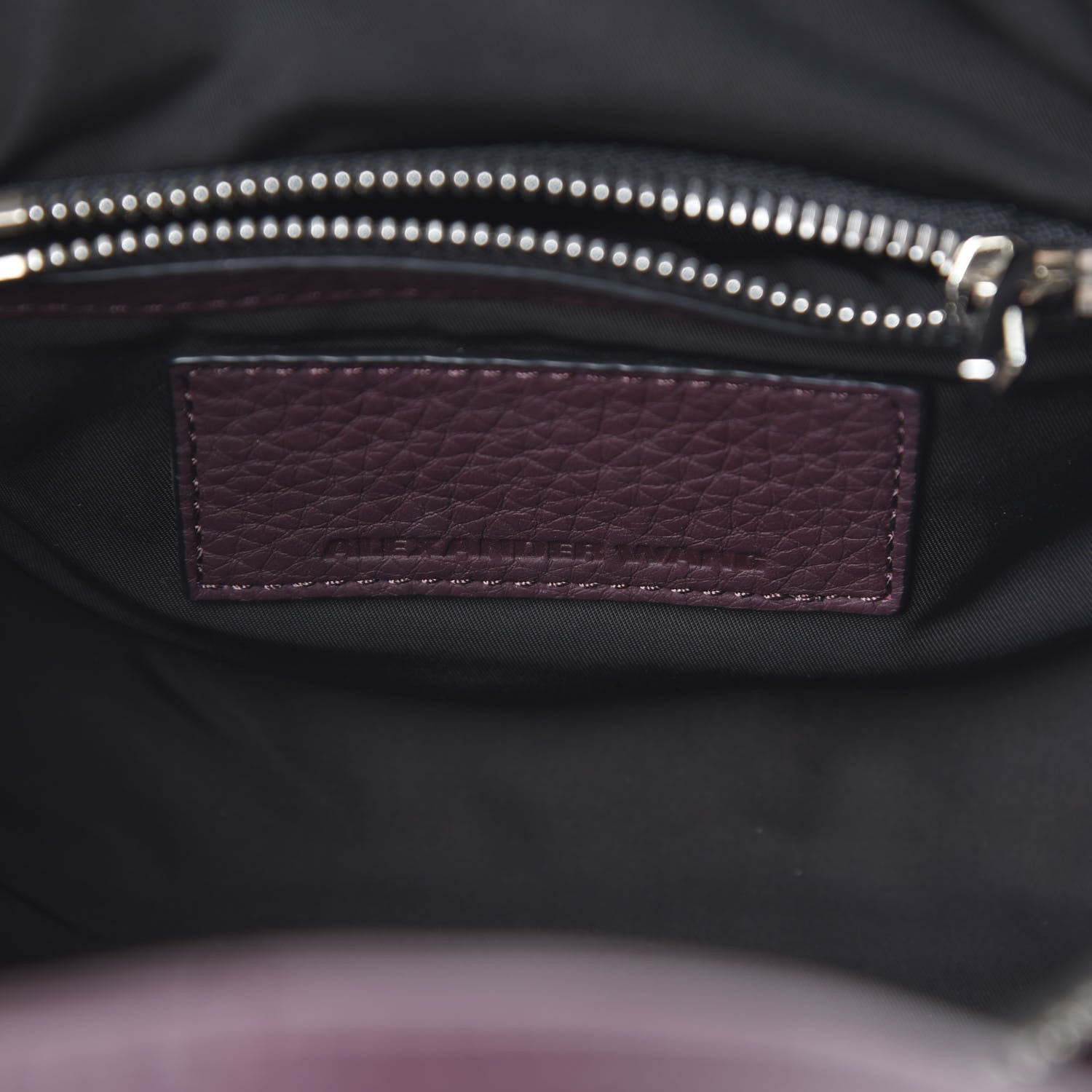 Alexander Wang Pebbled Calfskin Mini Rockie Matte Oxblood 4 of 8