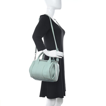 Alexander Wang Pebbled Lambskin Mini Rockie Peppermint Silver Hardware 2 of 13