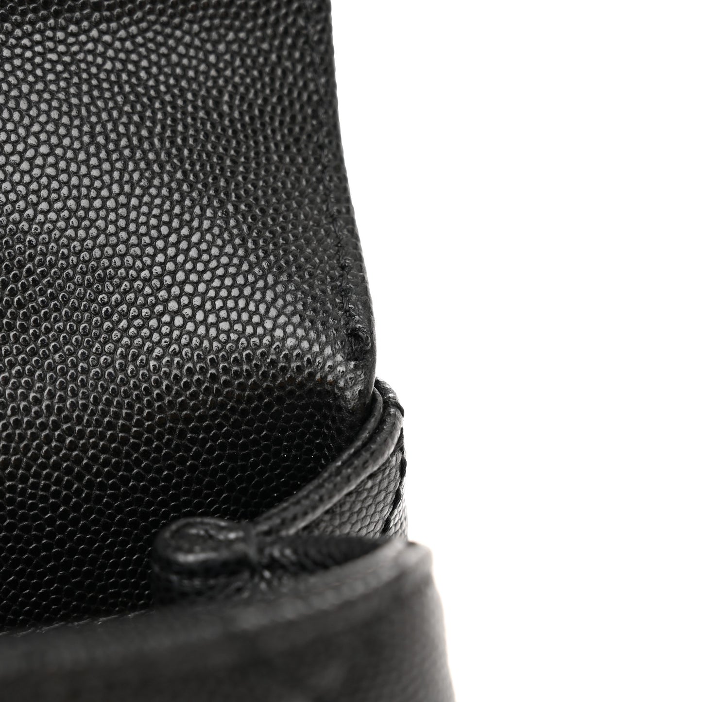 Caviar Quilted Extra Mini Coco Handle Flap Black