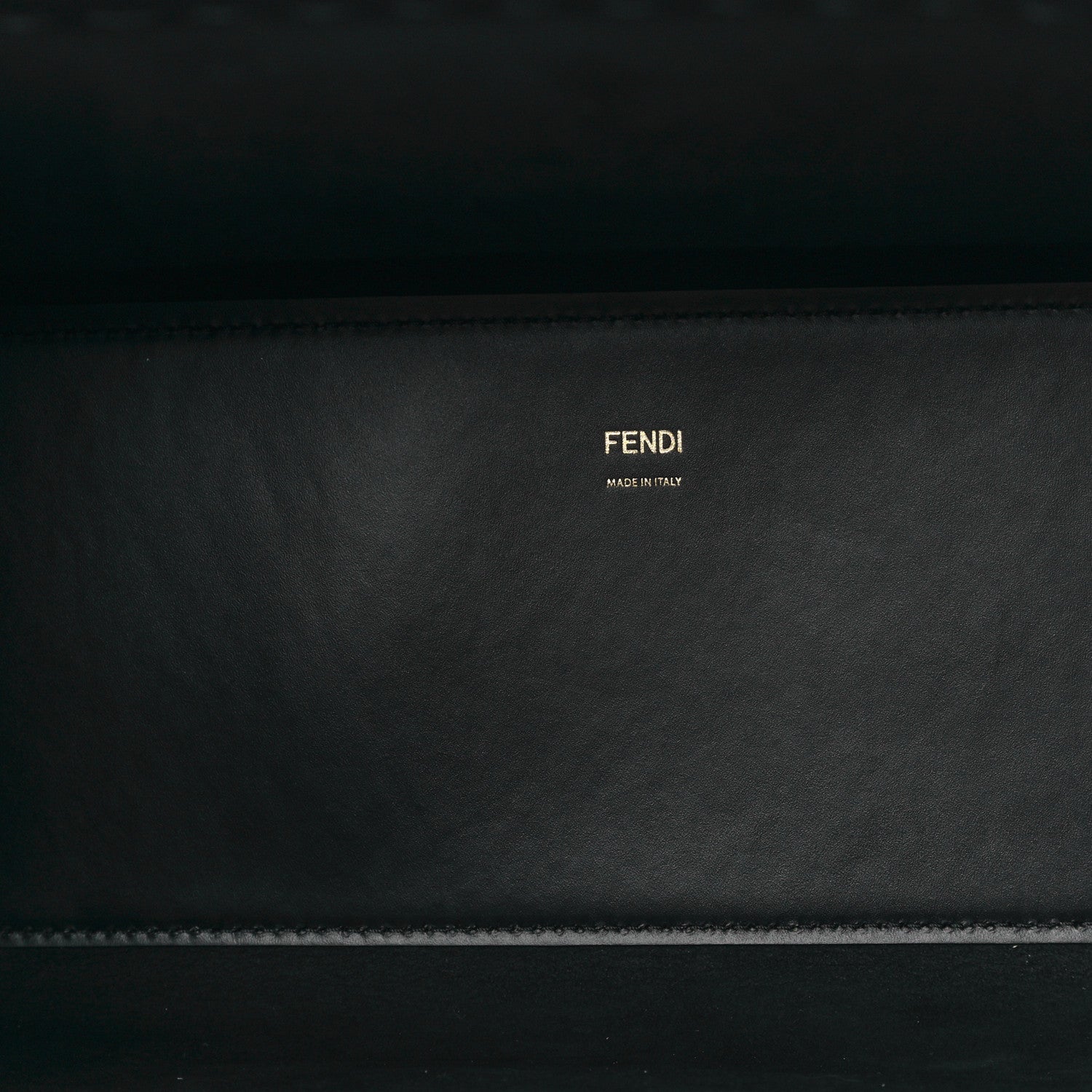 Fendi Vitello King Plexiglass Medium Fendi Sunshine Shopper Tote Black 6 of 8