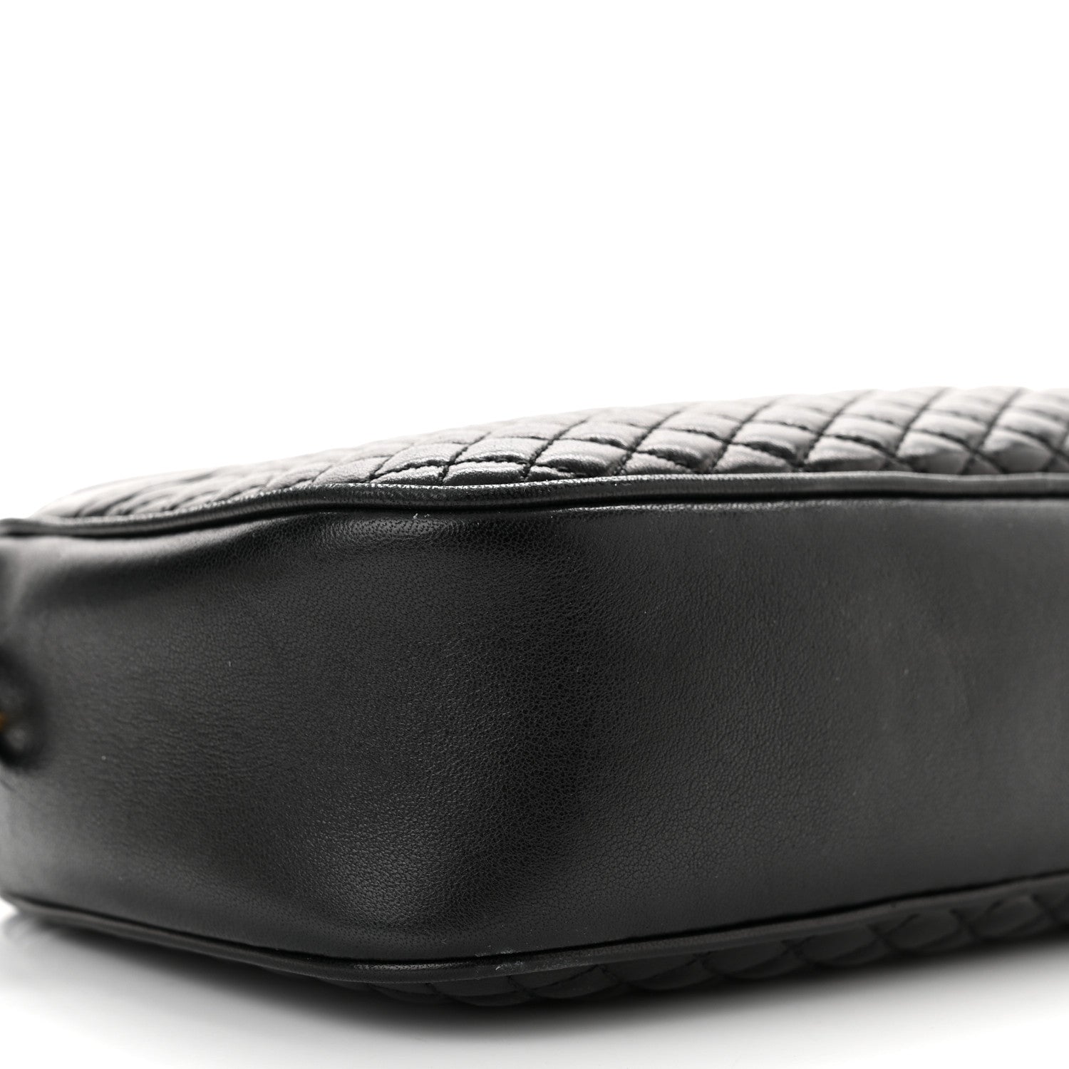 Saint Laurent Lambskin Quilted Victoire Camera Bag Black 9 of 10