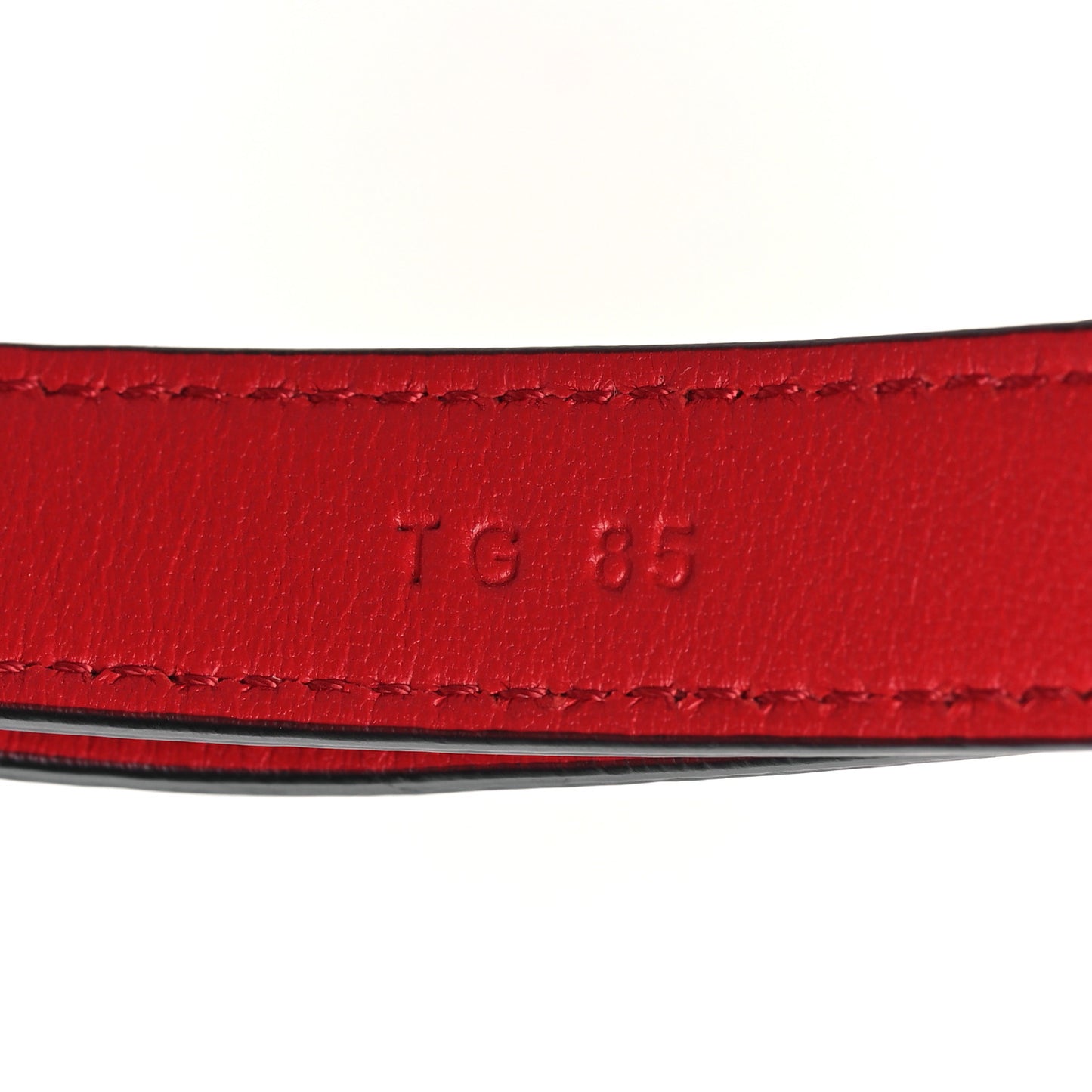Nappa Rockstud Spike Belt Bag Rouge Pur