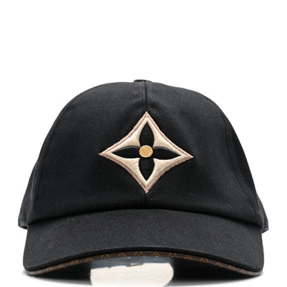 Louis Vuitton Monogram Cotton Jacquard Embroidered LV Day Cap M Black 3 of 11