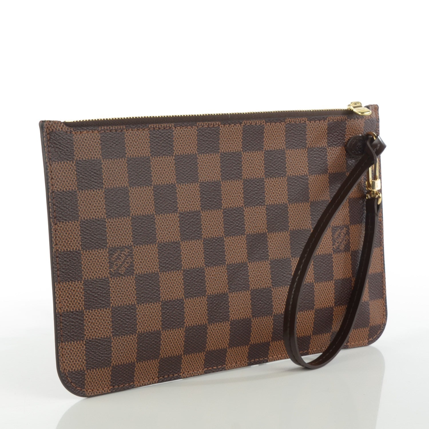 Louis Vuitton Damier Ebene Neverfull MM GM Pochette 3 of 8