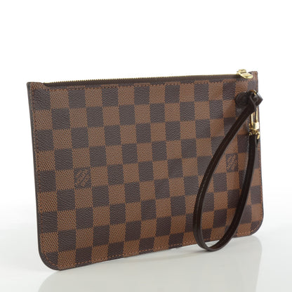Louis Vuitton Damier Ebene Neverfull MM GM Pochette 3 of 8