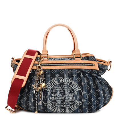 Louis Vuitton Denim Raye Cabas GM 1 of 11
