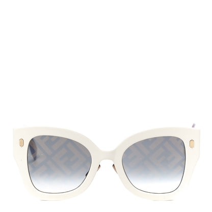 Fendi Acetate FF Sunglasses FF 0434/G/S White Gold 4 of 8