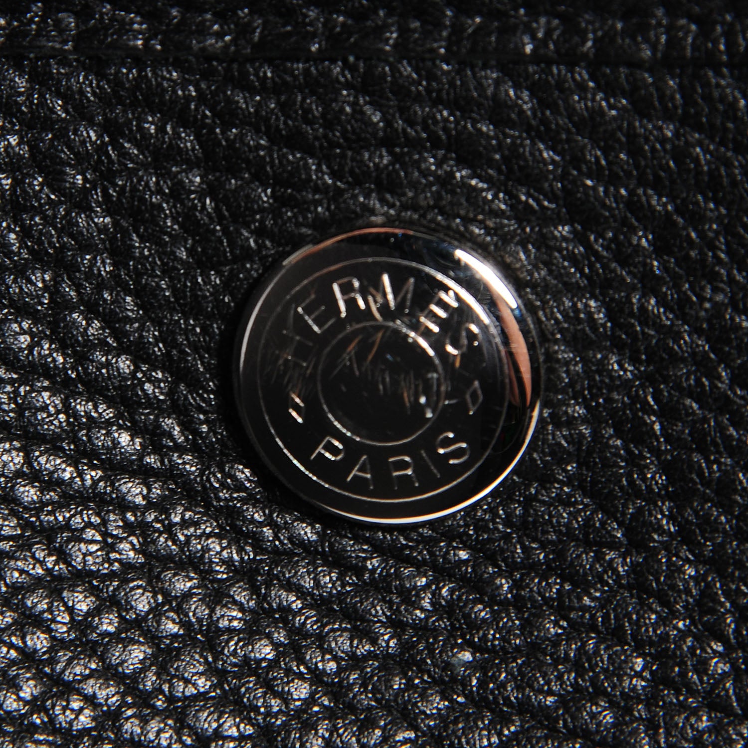 Hermes Fjord Garden Party Tote 36 MM Black 11 of 13