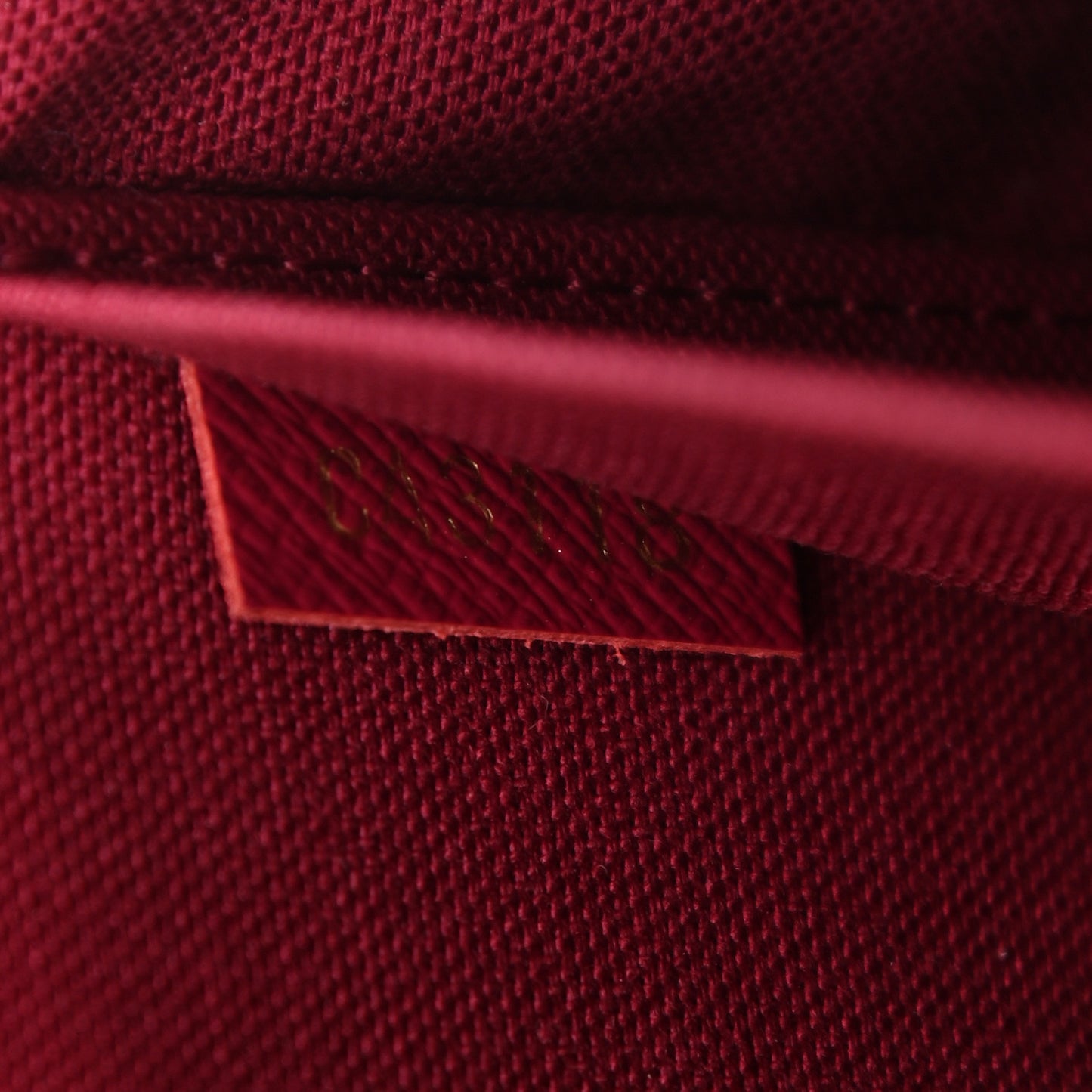 Monogram Pochette Felicie Chain Wallet Fuchsia
