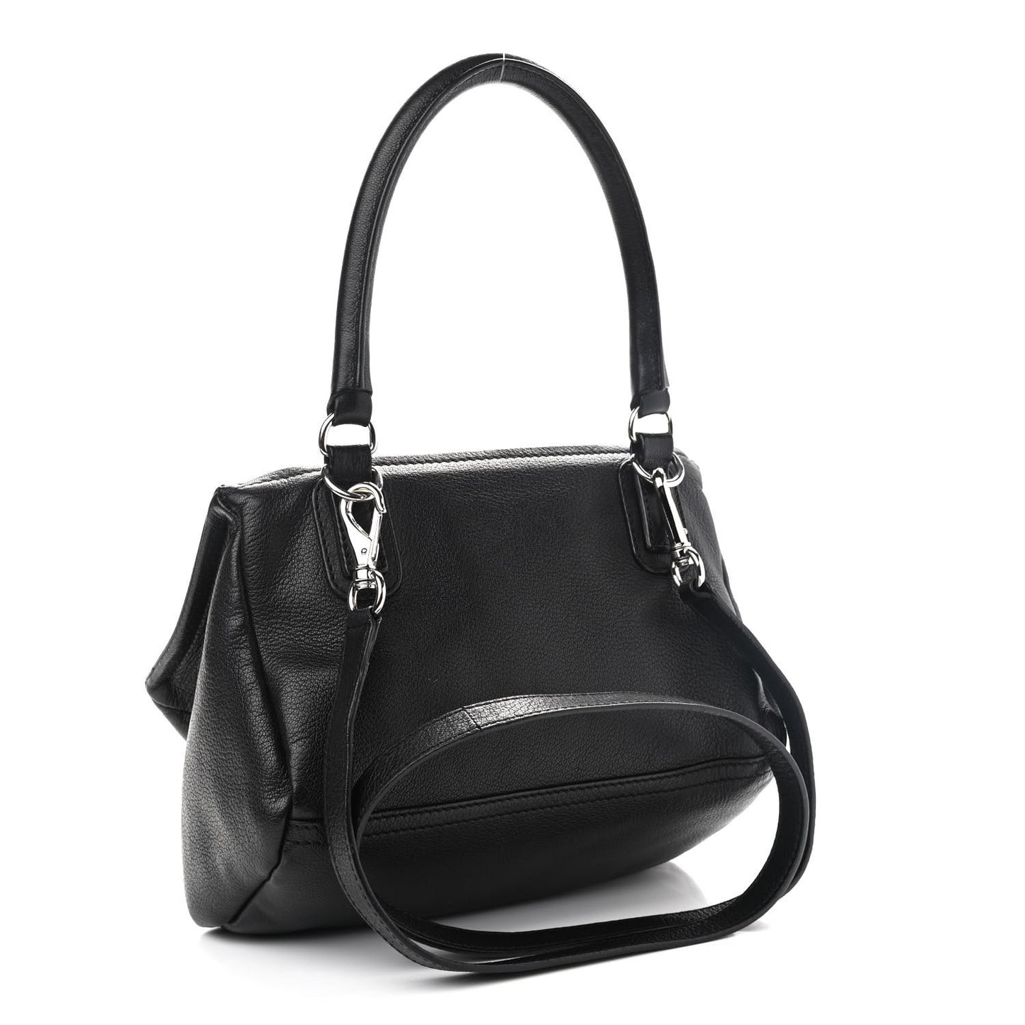 Sugar Goatskin Small Pandora Black