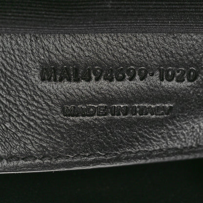 Saint Laurent Calfskin Y Quilted Monogram Small Loulou Chain Satchel Black 8 of 12