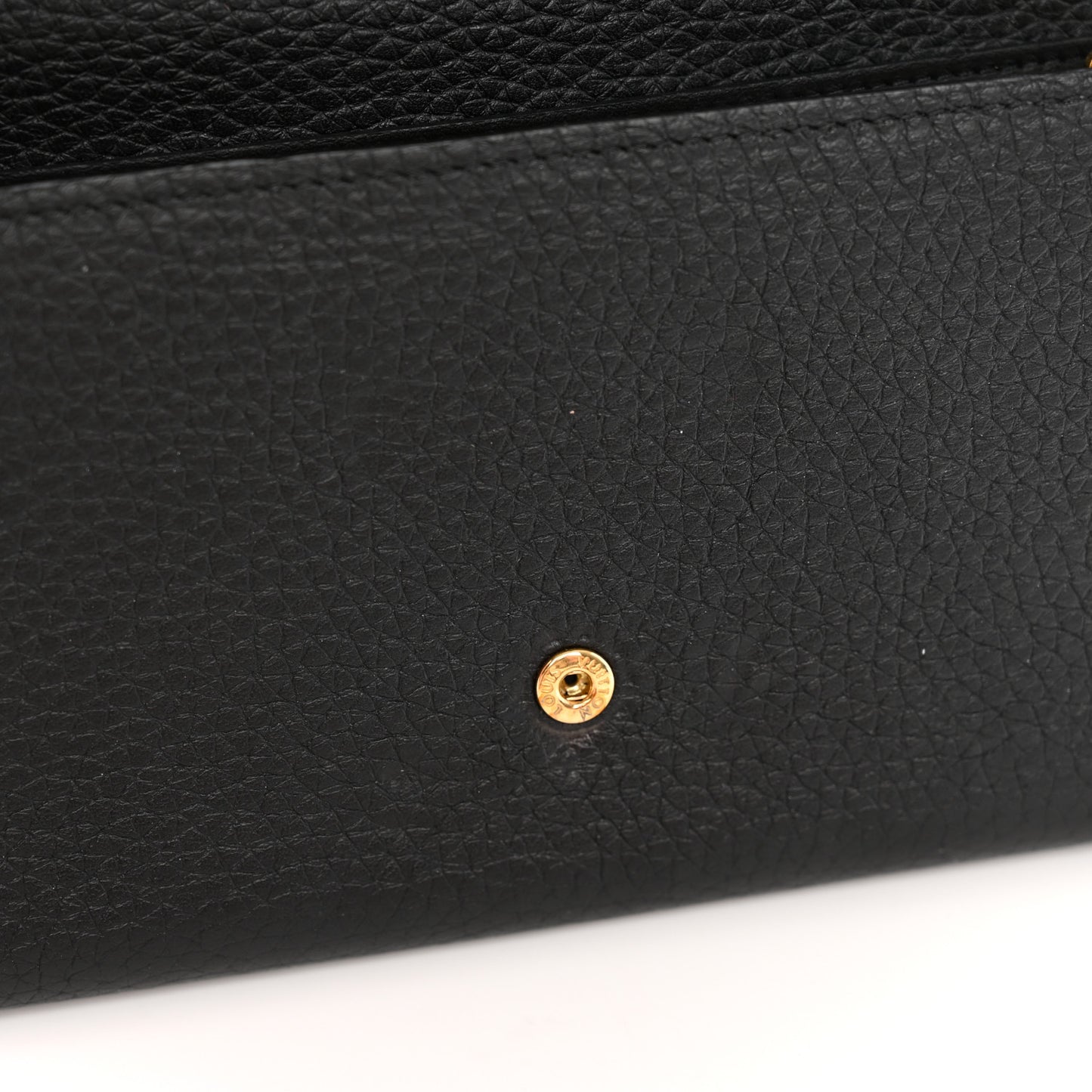 Taurillon Studded Sol Capucines Wallet Black