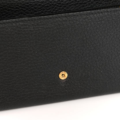 Louis Vuitton Taurillon Studded Sol Capucines Wallet Black 7 of 7