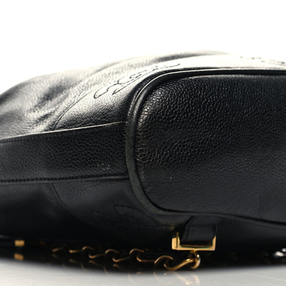 Chanel Caviar CC Backpack Black 11 of 12