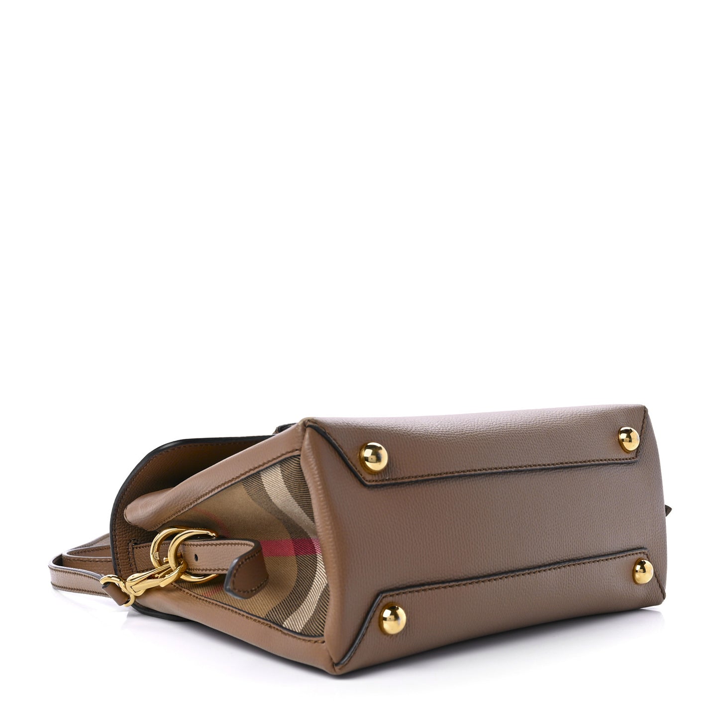 Derby Calfskin House Check Small Camberley Dark Sand