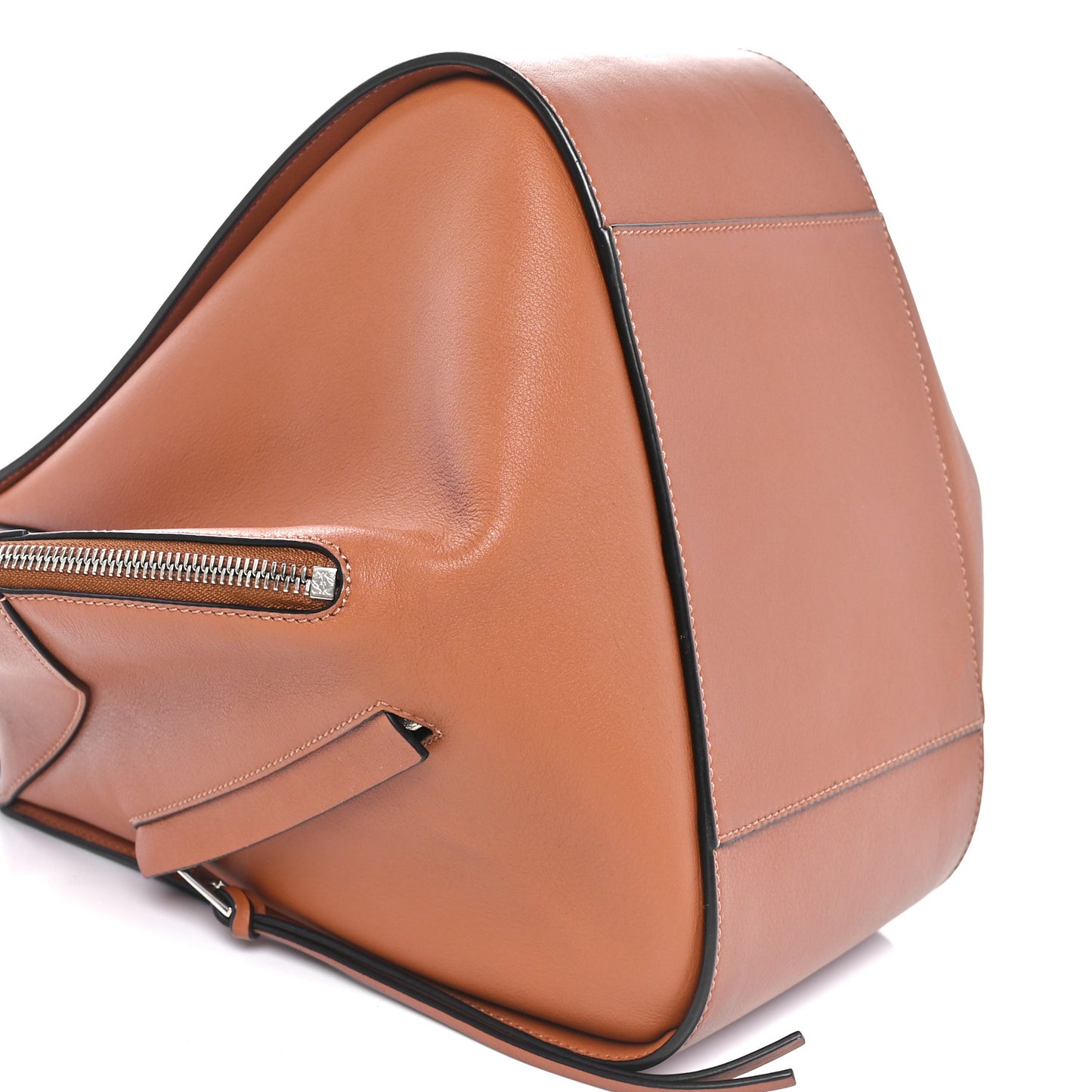 Calfskin Small Hammock Shoulder Bag Tan