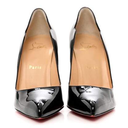 Christian Louboutin Patent Hot Chick 100 Pumps 38 Black 2 of 7