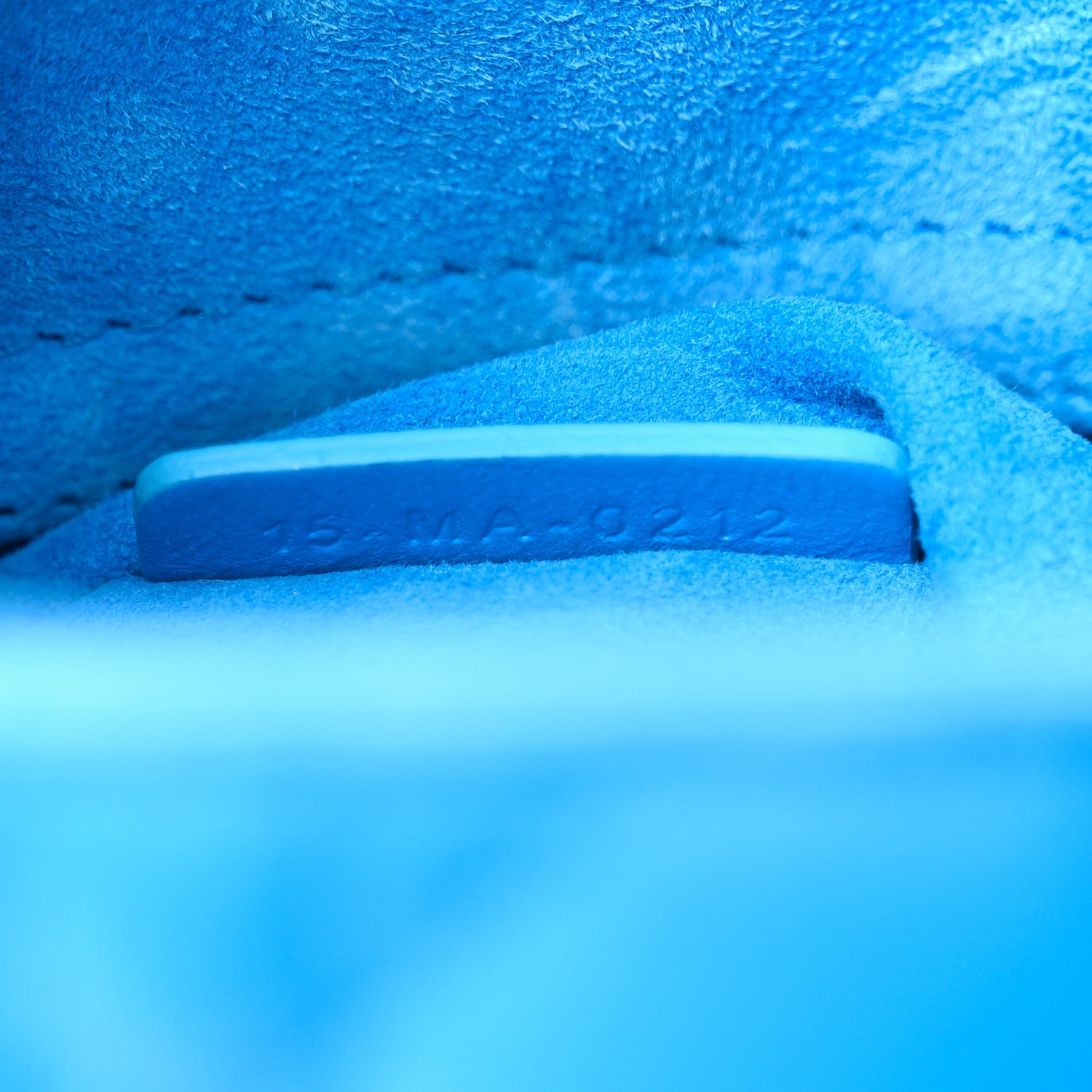 Christian Dior Lambskin Cannage Small Lady Dior Bright Blue 7 of 11