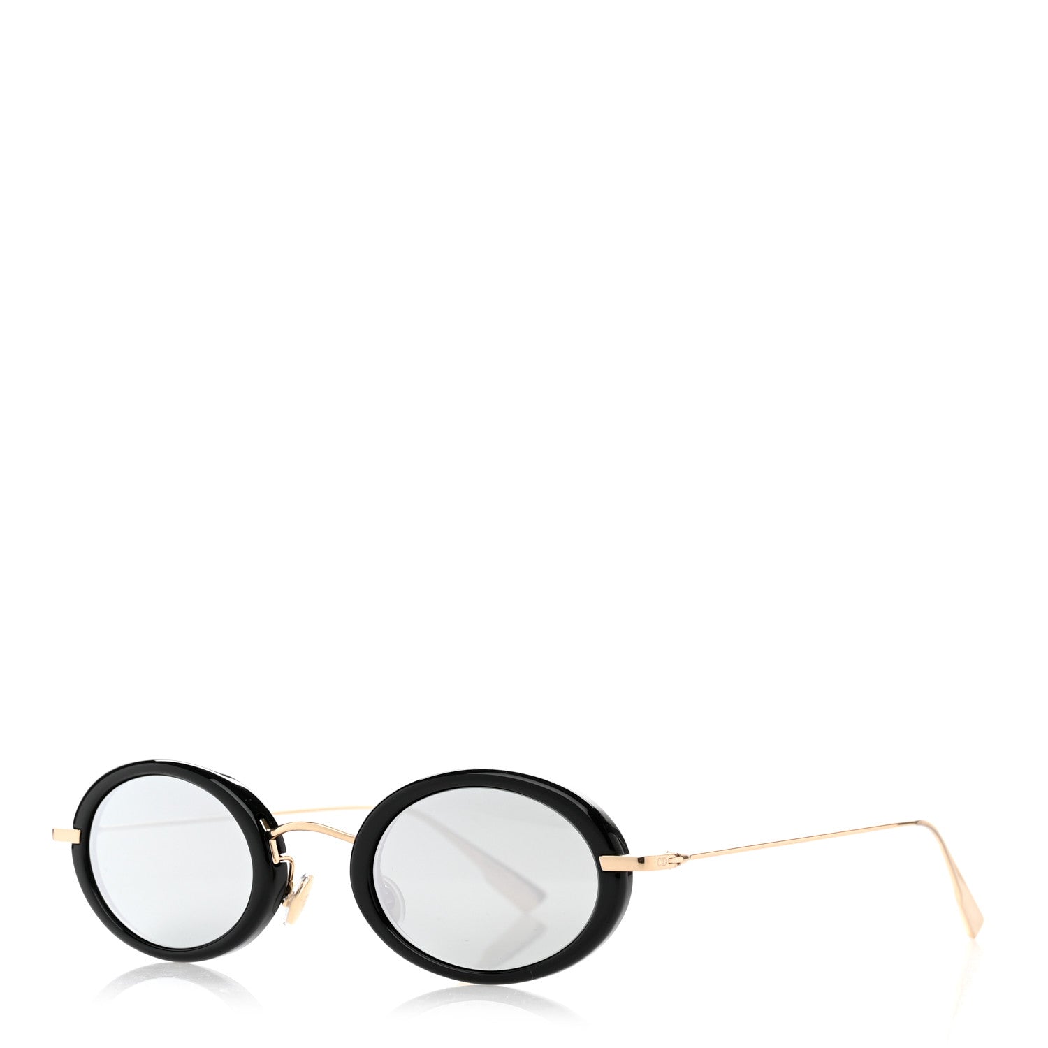 Christian Dior Hypnotic 2 Round Sunglasses Gold Black 1 of 6