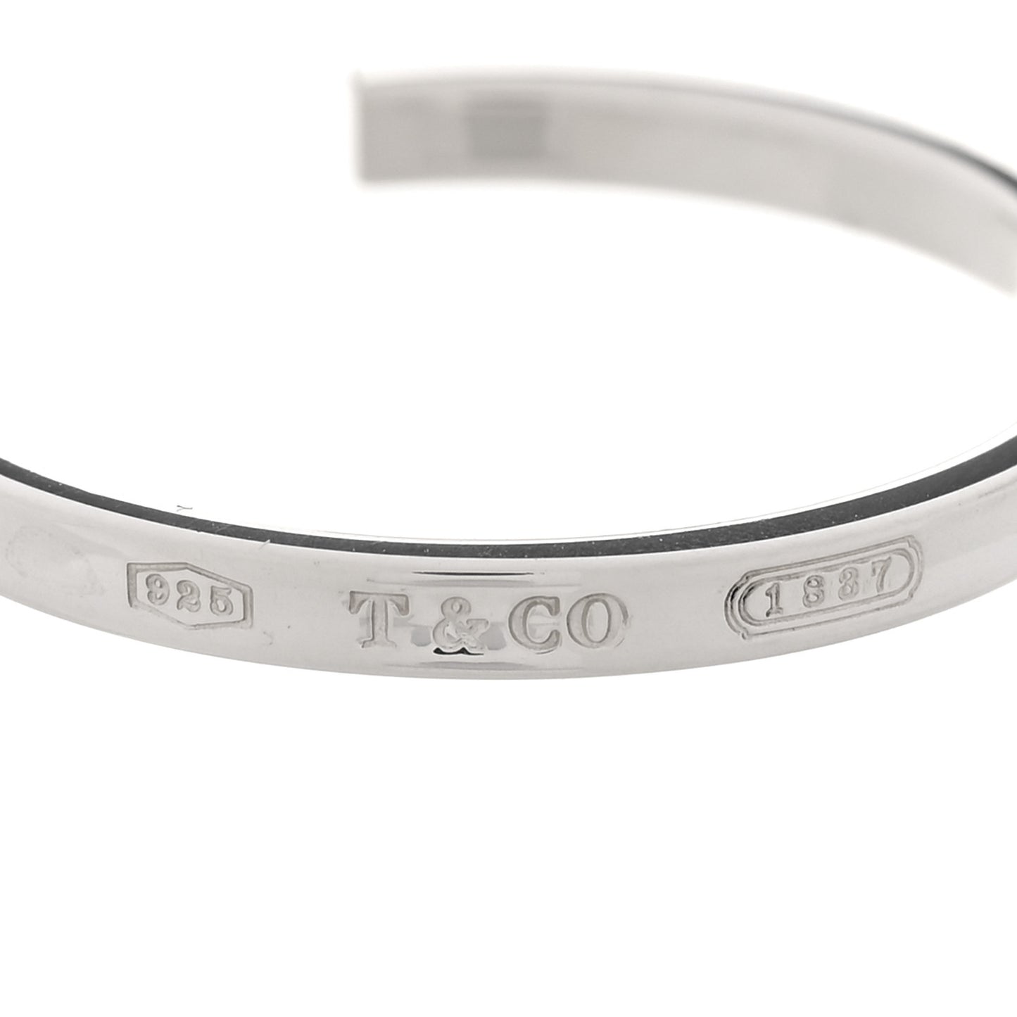 Sterling Silver 1837 Medium Narrow Hoop Earrings