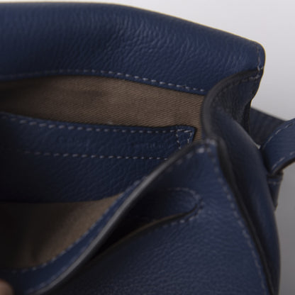 Chloe Calfskin Mini Marcie Round Crossbody Bag Royal Navy 9 of 11