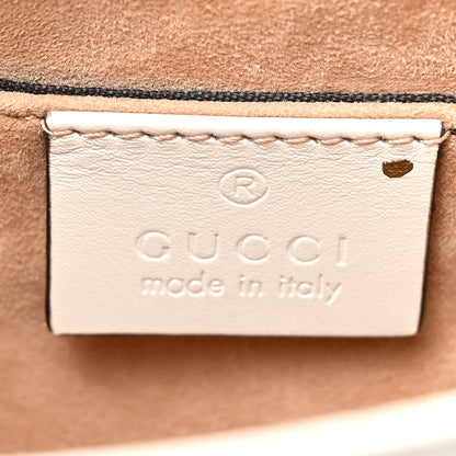 Gucci Calfskin Mini Sylvie Chain Shoulder Bag White 6 of 12