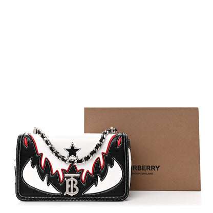 Burberry Calfskin Lola Bag White Multicolor 13 of 13