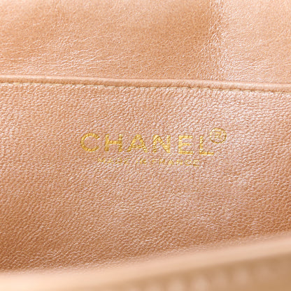 Chanel Metallic Lambskin Chocolate Bar Accordion Mademoiselle Pink 6 of 16