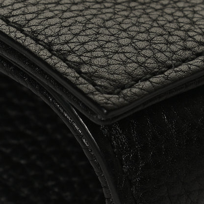 Gucci Pebbled Calfskin Medium Soho Clutch Black 11 of 14