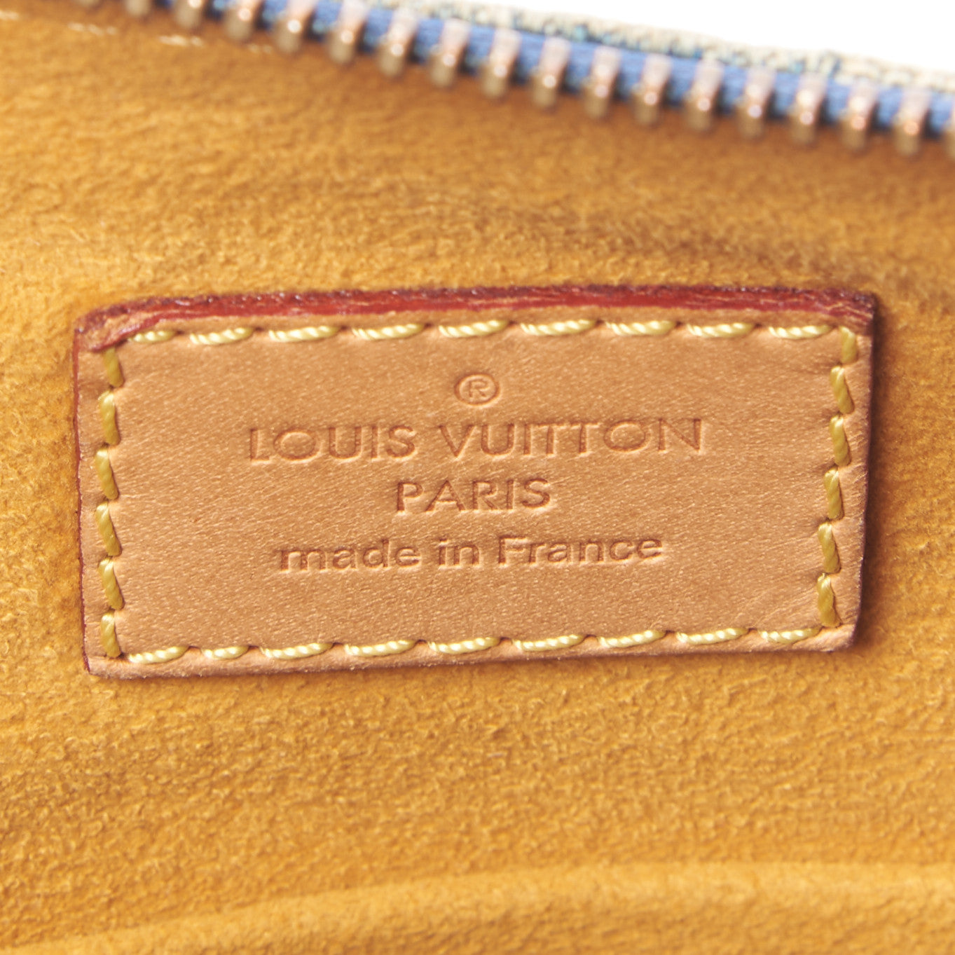 Louis Vuitton Monogram Denim Baggy PM Blue 7 of 7