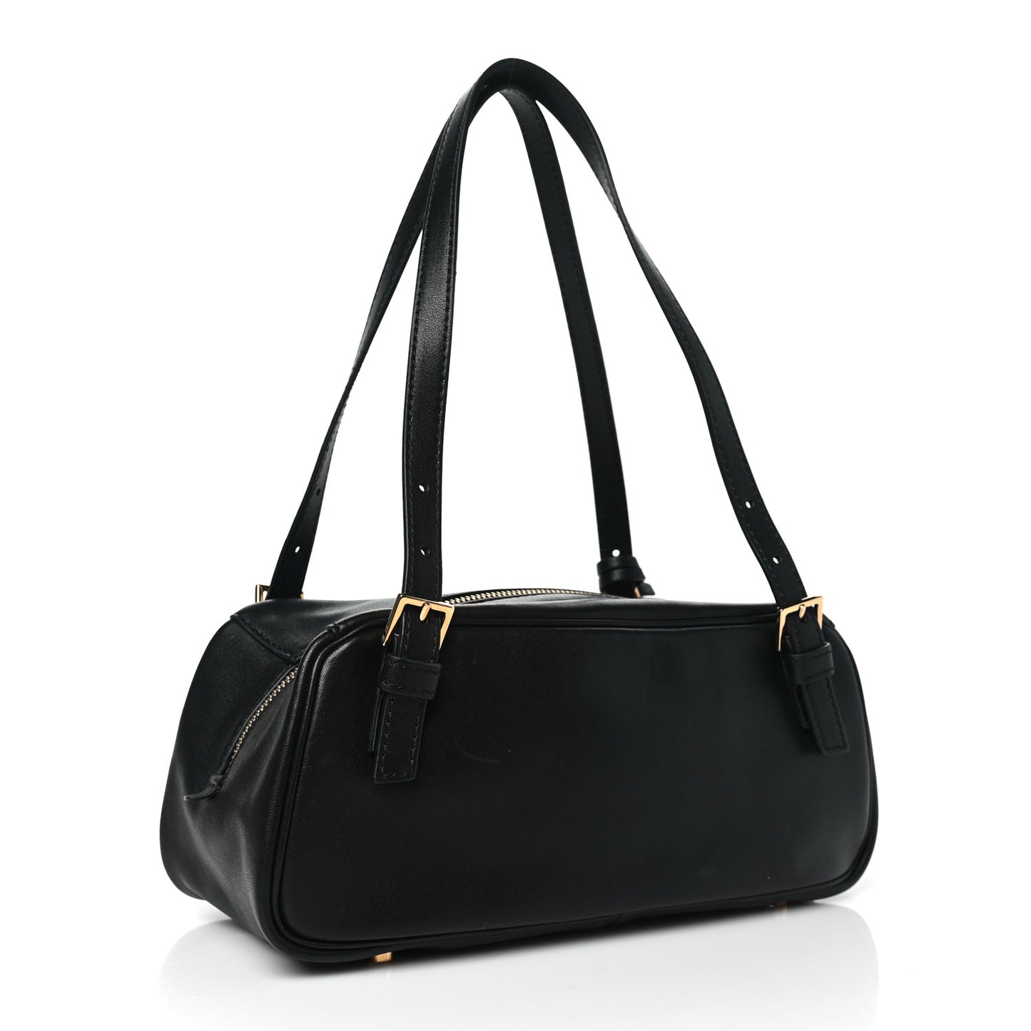 Lambskin Bowling Bag Black