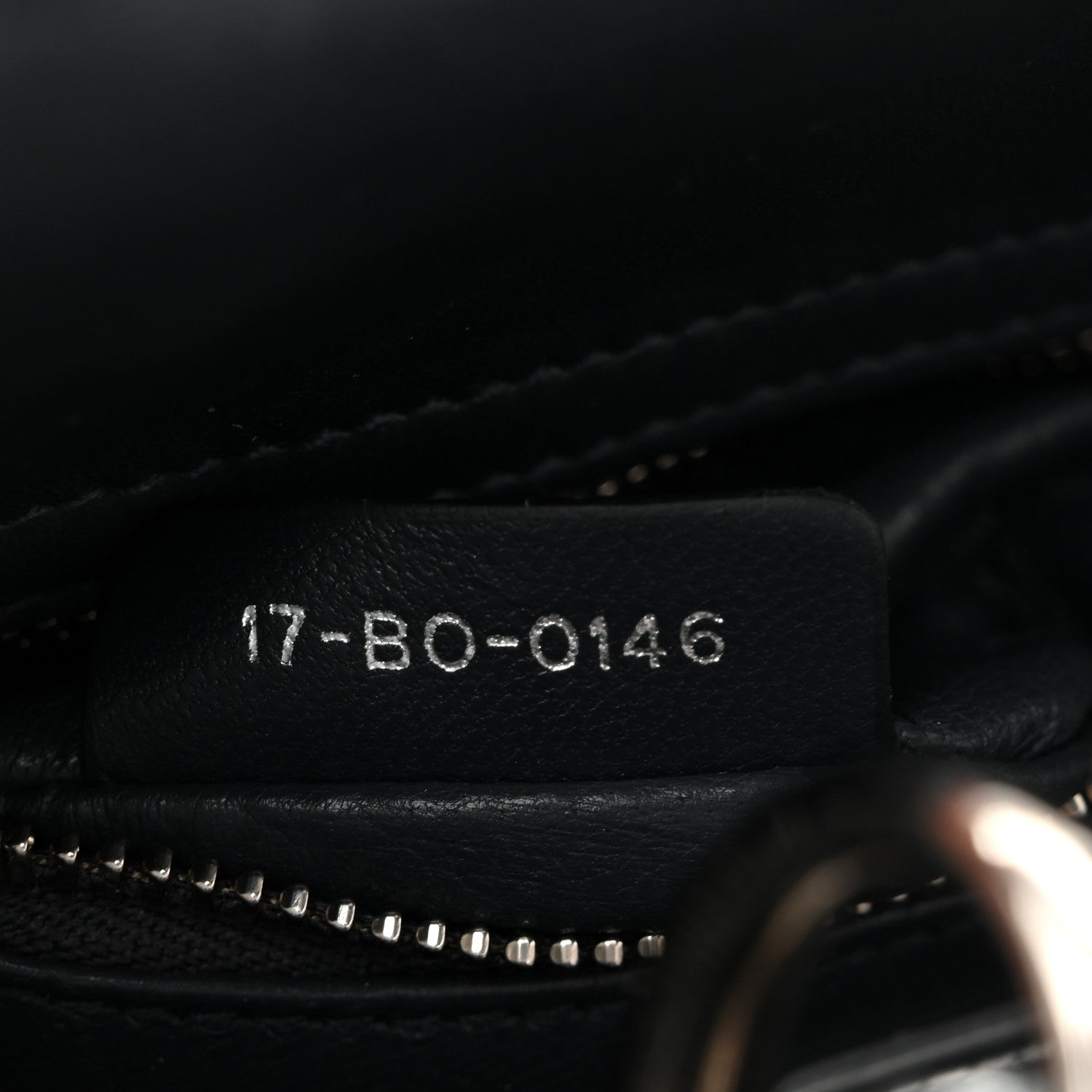Christian Dior Metallic Patent Micro-Cannage Mini Lady Dior Silver 7 of 11