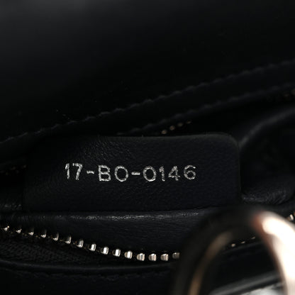 Christian Dior Metallic Patent Micro-Cannage Mini Lady Dior Silver 7 of 11