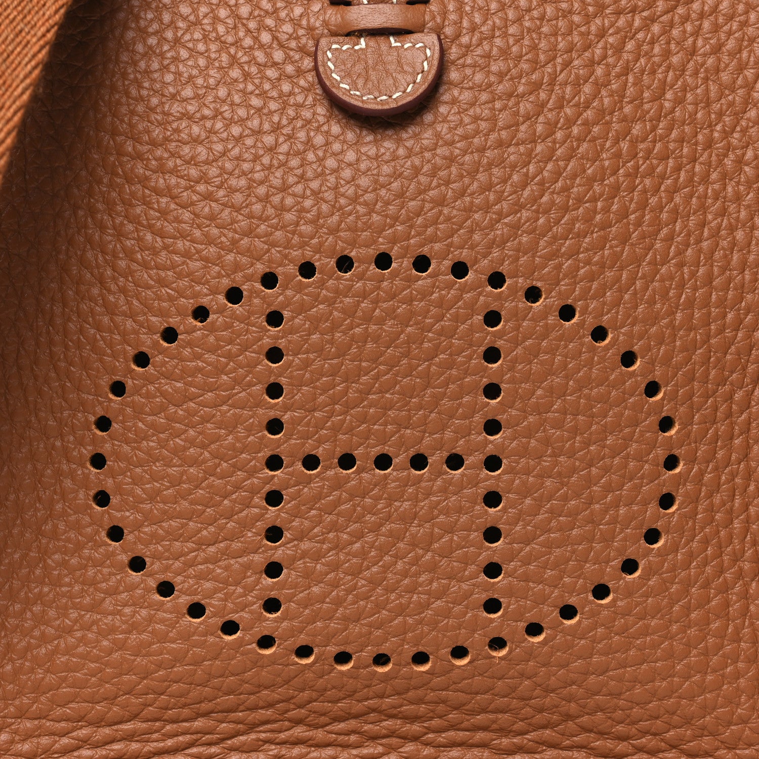 Hermes Taurillon Clemence Evelyne TPM Gold 7 of 10