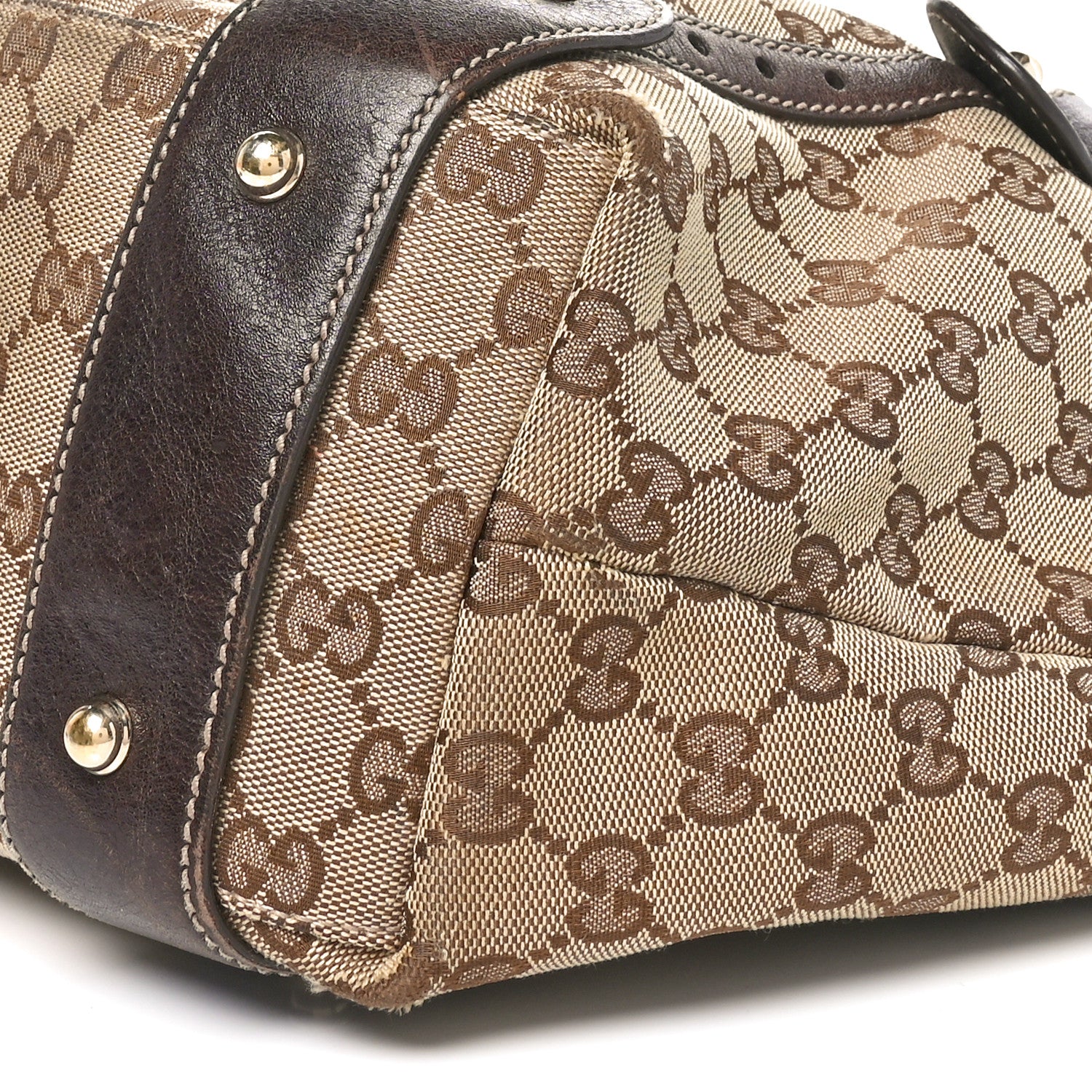 Gucci Monogram Medium Pelham Shoulder Bag Dark Brown 10 of 11