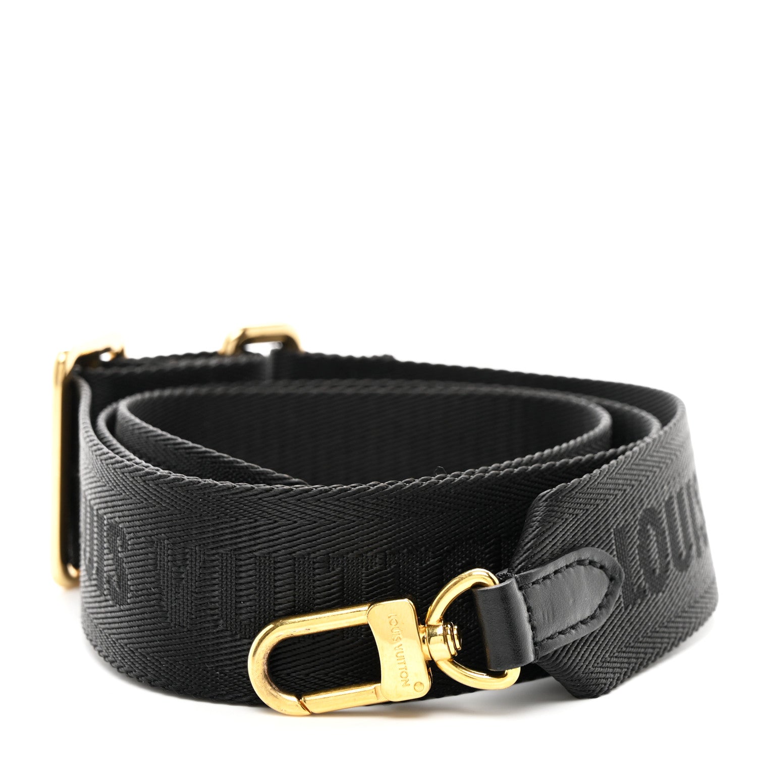 Louis Vuitton Nylon Petite Malle Souple Shoulder Strap Black 1 of 3