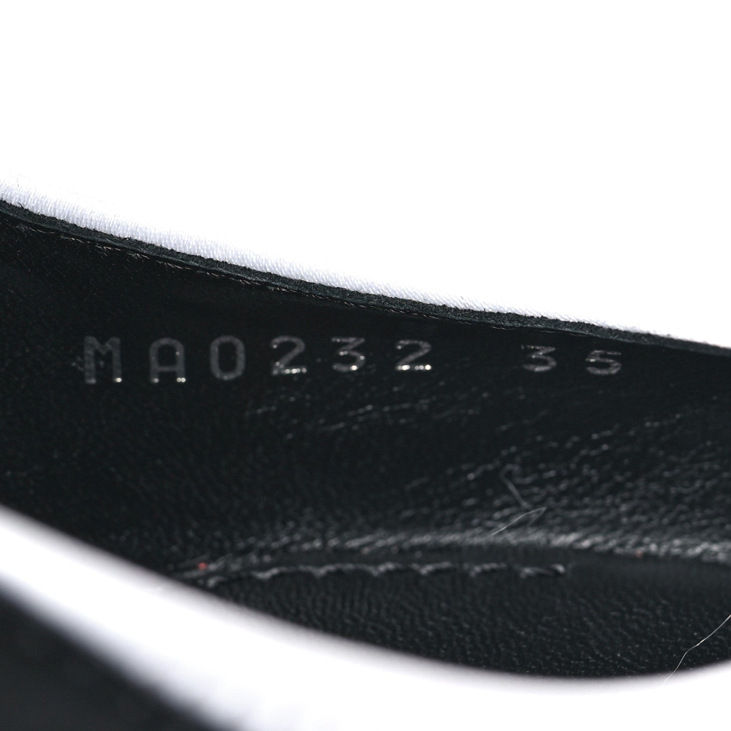 Louis Vuitton Calfskin Archlight Slingback Pumps 35 Black White Blue 6 of 8