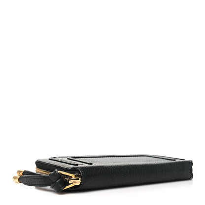 Chloe Grained Calfskin Marcie Long Zip Around Wallet Black 4 of 9