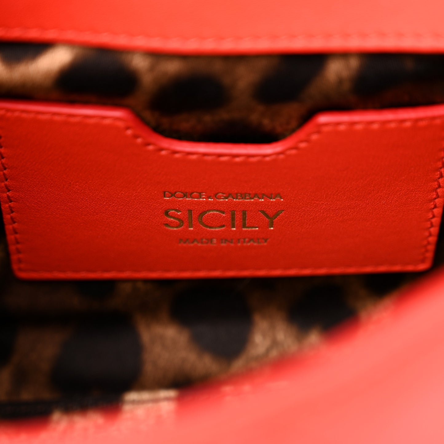 Calfskin Quilted Small Miss Sicily Satchel Red