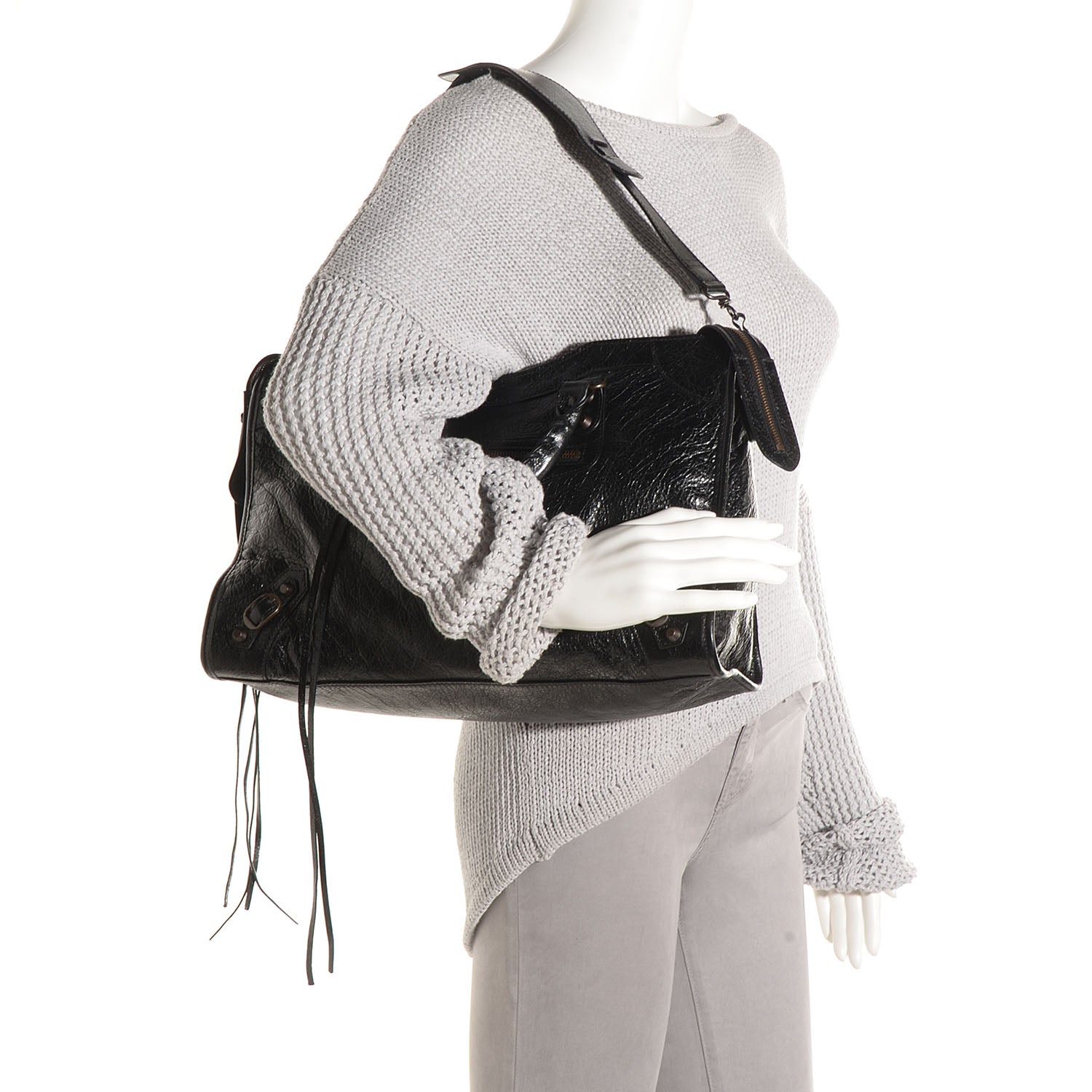 Balenciaga Agneau Classic Hardware City Black 2 of 12
