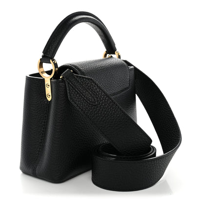 Louis Vuitton Taurillon Mini Capucines Black 4 of 19