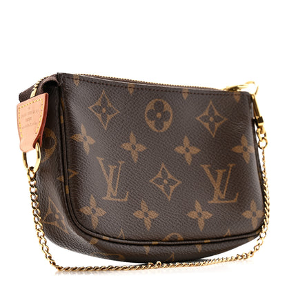 Louis Vuitton Monogram Mini Pochette Accessories 3 of 9