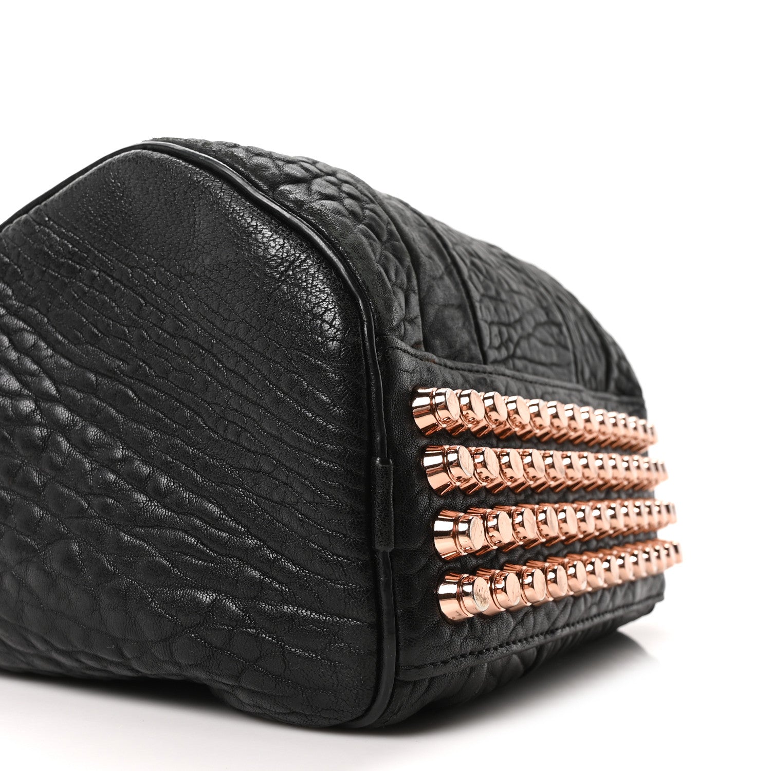 ALEXANDER WANG Rockieメッシュレザースタッズ ボストンバッグ NEW RARE! Discontinued Alexander Wang Baby Rockie Stud Bag, Black
