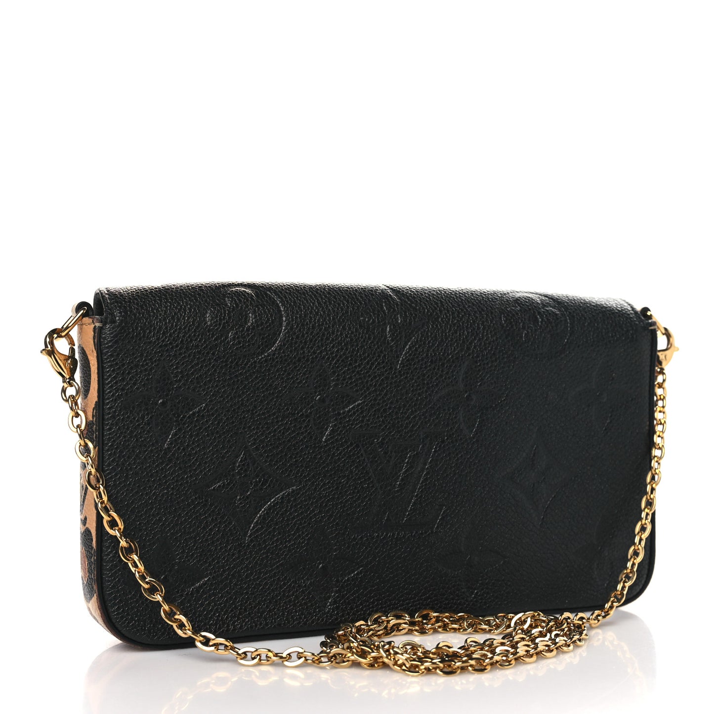 Empreinte Monogram Giant Wild At Heart Felicie Pochette Black