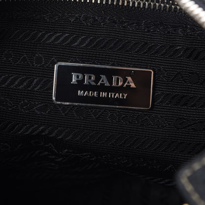 Prada Vitello Daino Box Hobo Nero Black 6 of 7