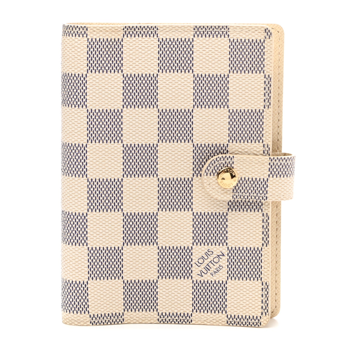 Damier Azur Small Ring Agenda Cover
