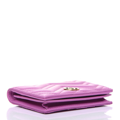Gucci Calfskin Matelasse GG Marmont Card Case Candy Mousse 4 of 13
