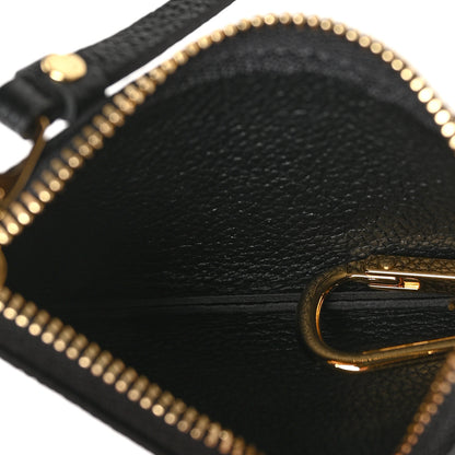 Louis Vuitton Empreinte Monogram Giant Key Pouch Black Beige 5 of 7
