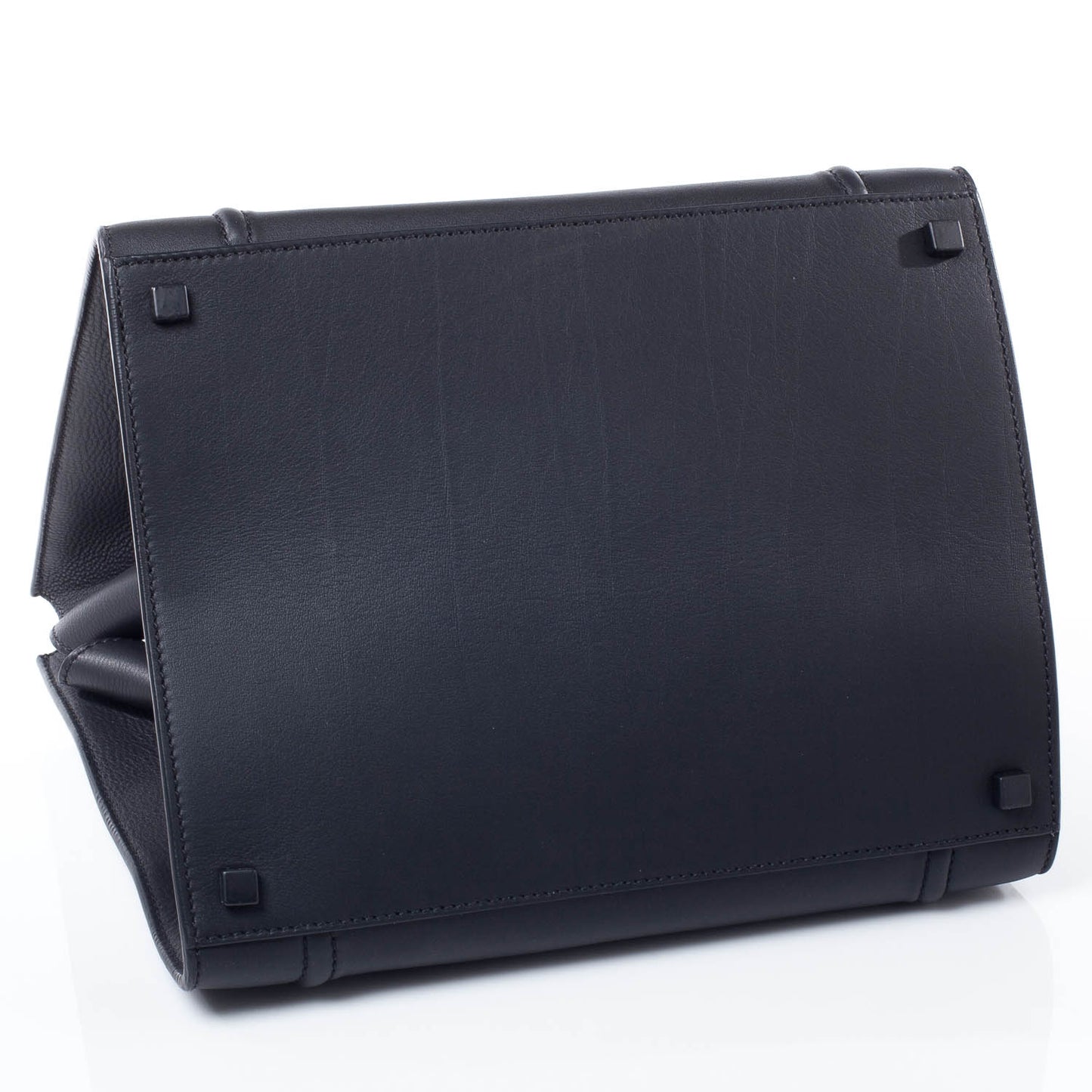 Smooth Calfskin Medium Phantom Luggage Black